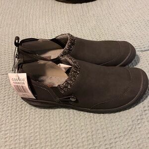 JSport Alice style slip on black womens shoes size 10